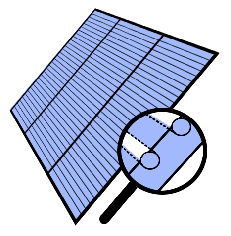 solar power energy transfer. of thermal energy transfer